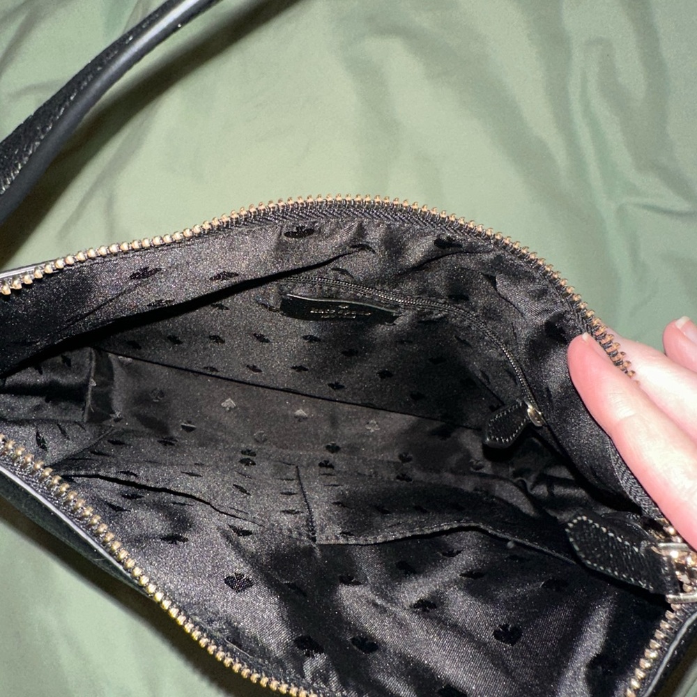 Kate Spade Black Leather Shoulder Bag - Picture 3 of 3